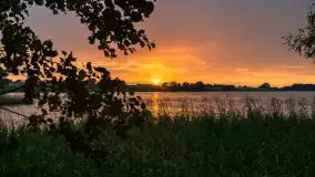 Zachód słońca nad jeziorem Dejgunek, lipiec 2023 r. - zdjęcie 27