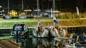 Nocne zdjęcia w porcie Marina Górkło, lipiec 2023 r. - zdjęcie 13