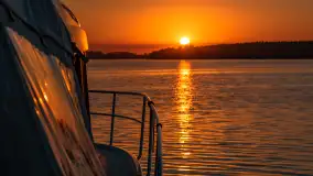 Zachód słońca nad jeziorem Święcajty, sierpień 2023 r. - zdjęcie 20