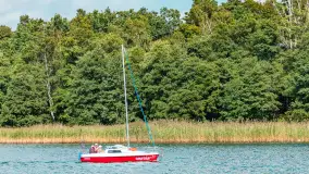 Oldtimery w Strandzie i na jeziorze Kisajno, sierpień 2023 r. - zdjęcie 21