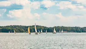 Oldtimery w Strandzie i na jeziorze Kisajno, sierpień 2023 r. - zdjęcie 64