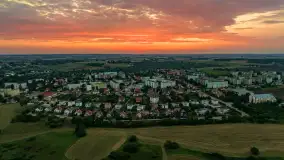 Zachód słońca w okolicach Wopławek i Kętrzyna - zdjęcie 30