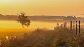 Wschód słońca we wsi Pożarki, wrzesień 2023 r. - zdjęcie 15