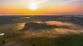 Wschód słońca we wsi Pożarki, wrzesień 2023 r. - zdjęcie 9