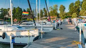 Sierpniowy wieczór i zachód słońca nad Darginem - zdjęcie 4