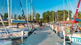 Sierpniowy wieczór i zachód słońca nad Darginem - zdjęcie 20