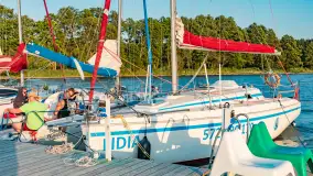 Sierpniowy wieczór i zachód słońca nad Darginem - zdjęcie 9