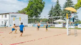 Otwarte Mistrzostwa Węgorzewa w Siatkówce Plażowej Mężczyzn - Sztynort 2023 - zdjęcie 65