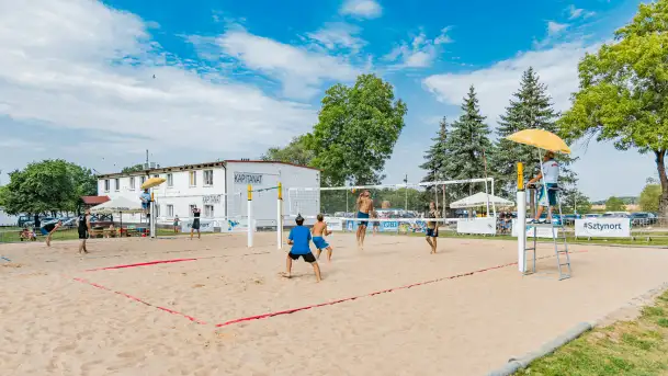 Otwarte Mistrzostwa Węgorzewa w Siatkówce Plażowej Mężczyzn - Sztynort 2023 - zdjęcie 4