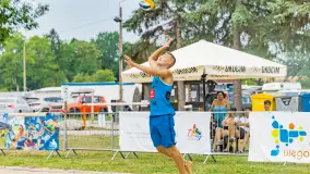 Otwarte Mistrzostwa Węgorzewa w Siatkówce Plażowej Mężczyzn - Sztynort 2023 - zdjęcie 36