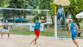 Otwarte Mistrzostwa Węgorzewa w Siatkówce Plażowej Mężczyzn - Sztynort 2023 - zdjęcie 66