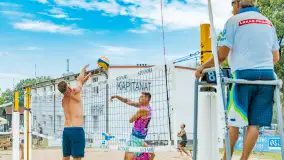 Otwarte Mistrzostwa Węgorzewa w Siatkówce Plażowej Mężczyzn - Sztynort 2023 - zdjęcie 56