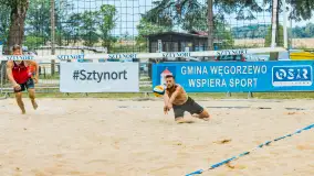 Otwarte Mistrzostwa Węgorzewa w Siatkówce Plażowej Mężczyzn - Sztynort 2023 - zdjęcie 75