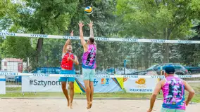 Otwarte Mistrzostwa Węgorzewa w Siatkówce Plażowej Mężczyzn - Sztynort 2023 - zdjęcie 78