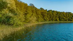 Zachód słońca nad jeziorem Mój, październik 2023 r. - zdjęcie 53