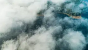 Październikowe mgły nad jeziorem Kisajno - zdjęcie 25