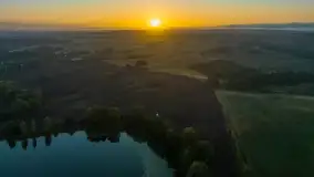 Wschód słońca nad jeziorem Iławki - zdjęcie 39