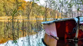 Złota mazurska jesień w Mrągowie nad jeziorem Juno - zdjęcie 22