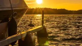 Zachód słońca nad jeziorem Bełdany, Mazurski Raj - zdjęcie 33