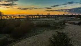 Wschód słońca nad jeziorem Dobskim, listopad 2023 r. - zdjęcie 56