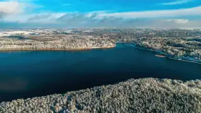 Zimowa wersja Mazur w okolicach Łabędziego Ostrowia i jeziora Kisajno - zdjęcie 61