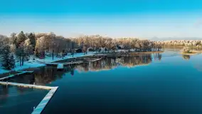 Zimowa wersja Mazur w okolicach Łabędziego Ostrowia i jeziora Kisajno - zdjęcie 35