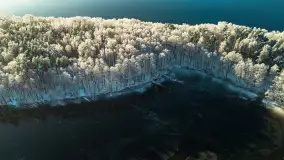 Zimowa wersja Mazur w okolicach Łabędziego Ostrowia i jeziora Kisajno - zdjęcie 48