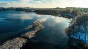 Zimowa wersja Mazur w okolicach Łabędziego Ostrowia i jeziora Kisajno - zdjęcie 30