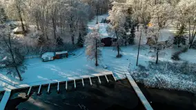 Zimowa wersja Mazur w okolicach Łabędziego Ostrowia i jeziora Kisajno - zdjęcie 72