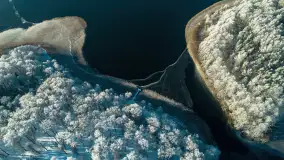 Zimowa wersja Mazur w okolicach Łabędziego Ostrowia i jeziora Kisajno - zdjęcie 70