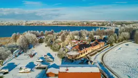 Zimowe Mazury nad jeziorem Święcajty w Ogonkach, listopad 2023 r. - zdjęcie 52