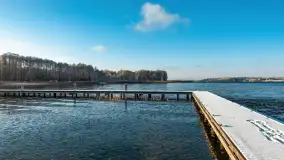 Mazurska biała jesień w porcie Ognisty Ptak, listopad 2023 r. - zdjęcie 6