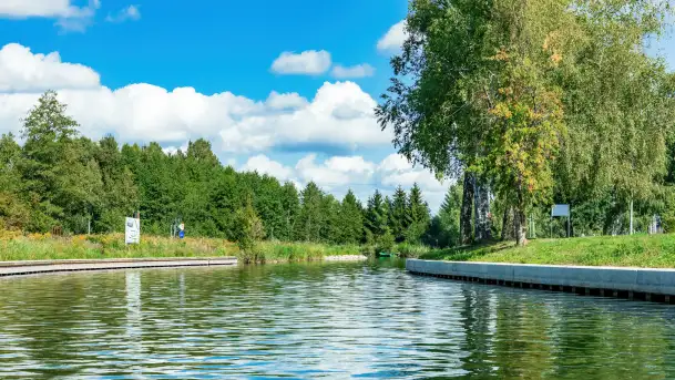 Inwestycje Wód Polskich w szlaki Wielkich Jezior Mazurskich na naszych zdjęciach