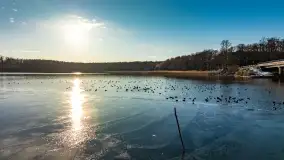 Most Sztynorcki, jeziora Dargin i Kirsajty w zimowej odsłonie, listopad 2023 r. - zdjęcie 30