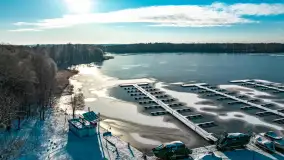 Port w Sztynorcie w zimowej odsłonie pod koniec listopada 2023 r. - zdjęcie 14