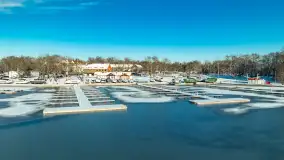 Port w Sztynorcie w zimowej odsłonie pod koniec listopada 2023 r. - zdjęcie 20