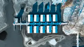 Port w Sztynorcie w zimowej odsłonie pod koniec listopada 2023 r. - zdjęcie 12