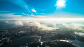 Jeszcze raz zima z drona nad Kisajnem i Święcajtami, listopad 2023 r. - zdjęcie 13