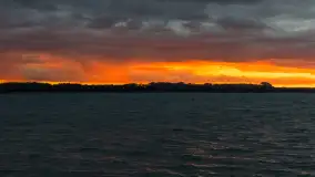 Cieniutki... zachód słońca nad jeziorem Dargin, listopad 2023 - zdjęcie 10