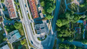 Wiosenne zdjęcia Kętrzyna z lotu ptaka, koniec maja 2023 r. - zdjęcie 25