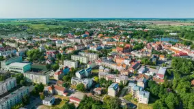 Wiosenne zdjęcia Kętrzyna z lotu ptaka, koniec maja 2023 r. - zdjęcie 5