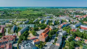 Wiosenne zdjęcia Kętrzyna z lotu ptaka, koniec maja 2023 r. - zdjęcie 24