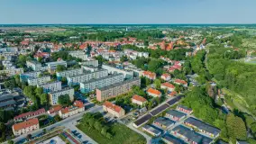 Wiosenne zdjęcia Kętrzyna z lotu ptaka, koniec maja 2023 r. - zdjęcie 17