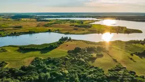 Zdjęcia Mazur z lotu ptaka na różnych ujęciach, sezon 2022 r. - zdjęcie 1