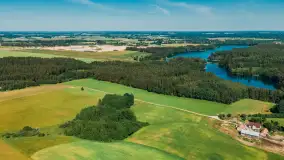 Mix zdjęć Mazur z lotu ptaka, sezon 2023 r. - zdjęcie 11