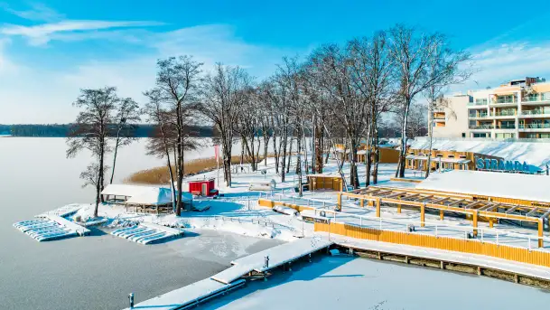 Zimowa wersja Kisajna, porty w zatoce Tracz, styczeń 2024 r. - zdjęcie 10