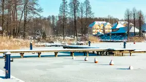 Stranda w mrozie i śniegu, styczeń 2024 r. - zdjęcie 30