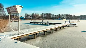 Stranda w mrozie i śniegu, styczeń 2024 r. - zdjęcie 43