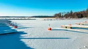 Jezioro Bełdany i Mazurski Raj w zimowej scenerii, styczeń 2024 r. - zdjęcie 60