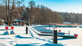 Jezioro Bełdany i Mazurski Raj w zimowej scenerii, styczeń 2024 r. - zdjęcie 55